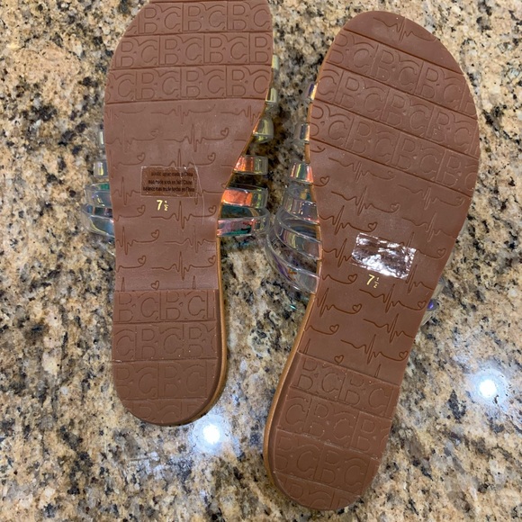 New in box - American Eagle - For You II Iridescent Sandals - Size 7.5 - Picture 4 of 7